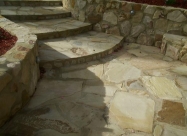 SANDSTONE RETAINING WALLS