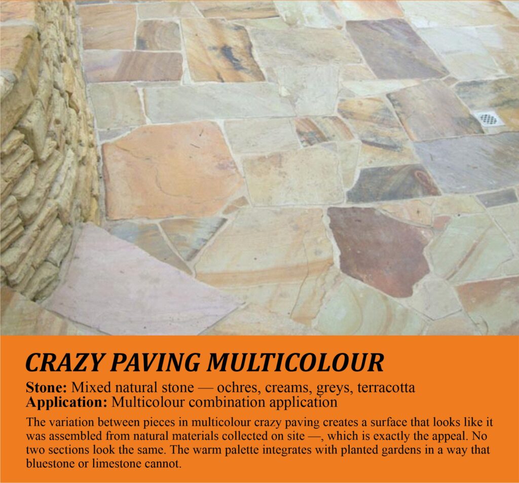 CRAZY PAVING MULTICOLOUR