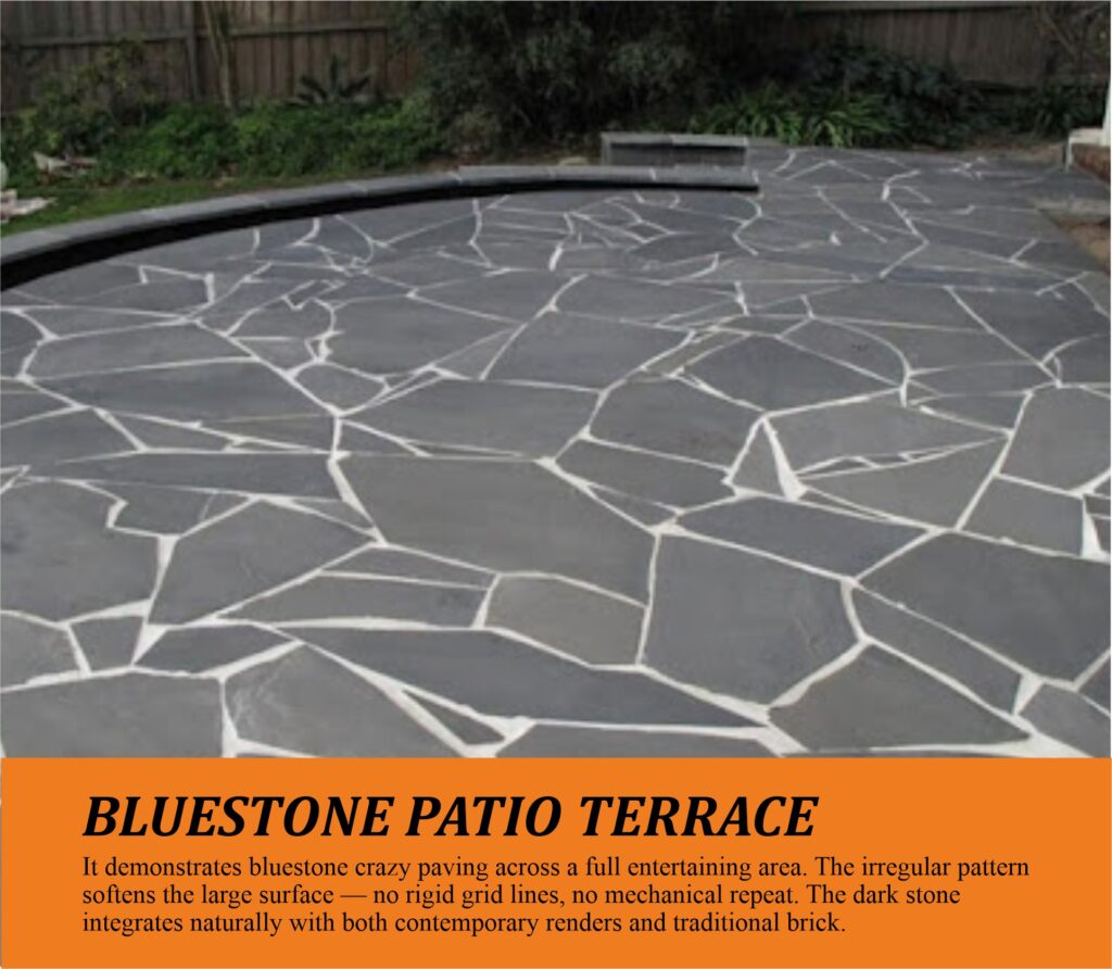 BLUESTONE PATIO TERRACE