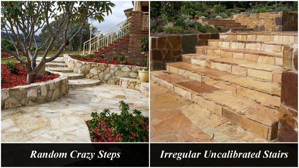 Shows step and path construction